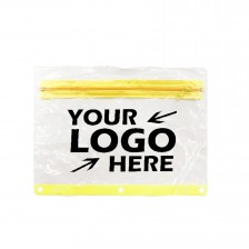 Transparent PVC File Pocket with Zipper